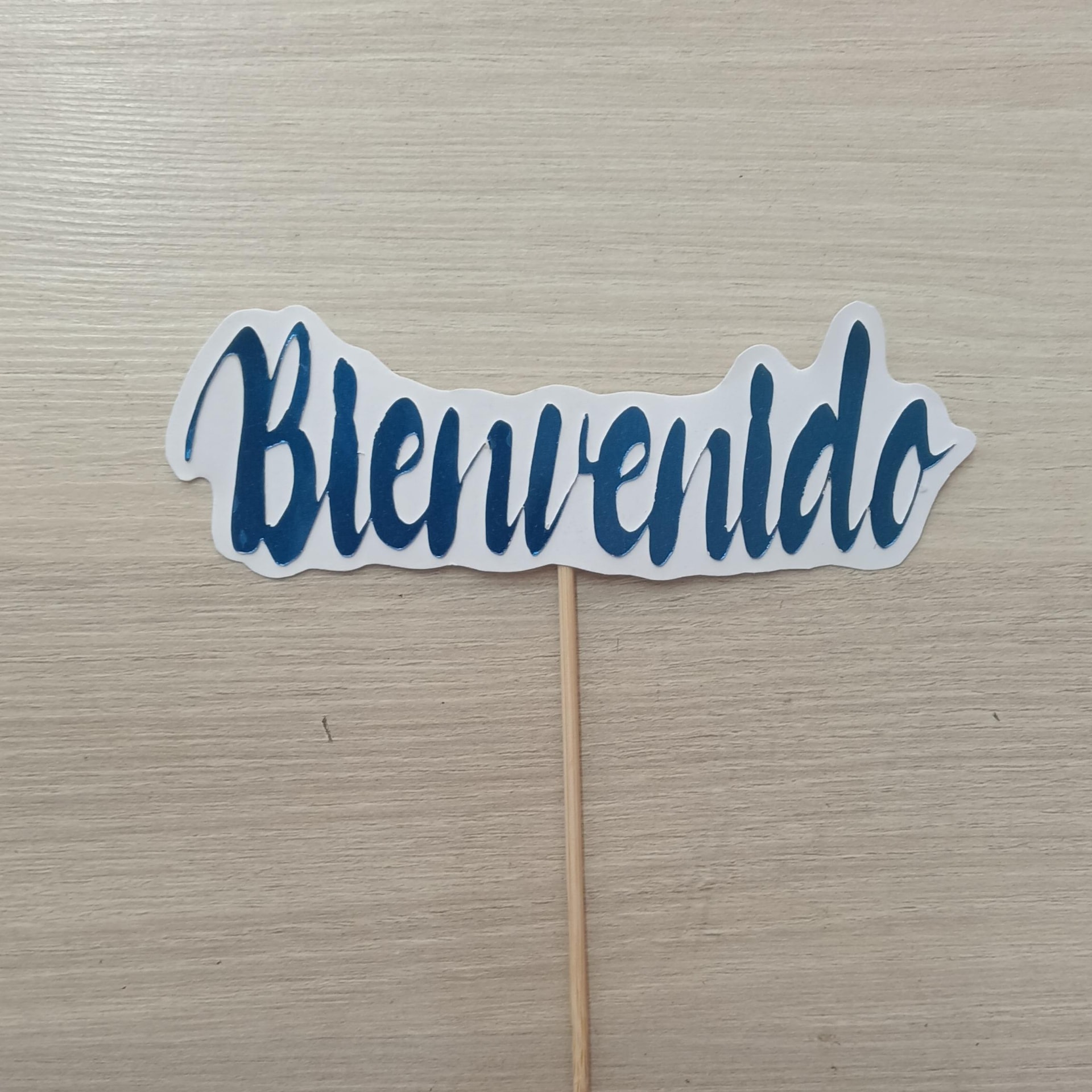 Topper Bienvenido - Imagen 1