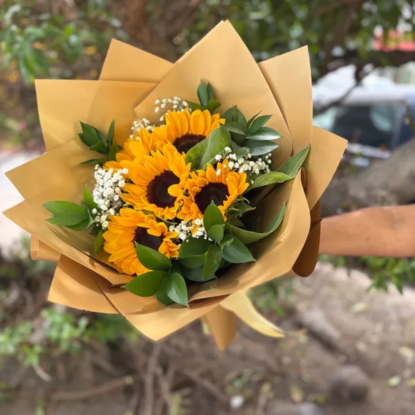 RAMO DE GIRASOLES
