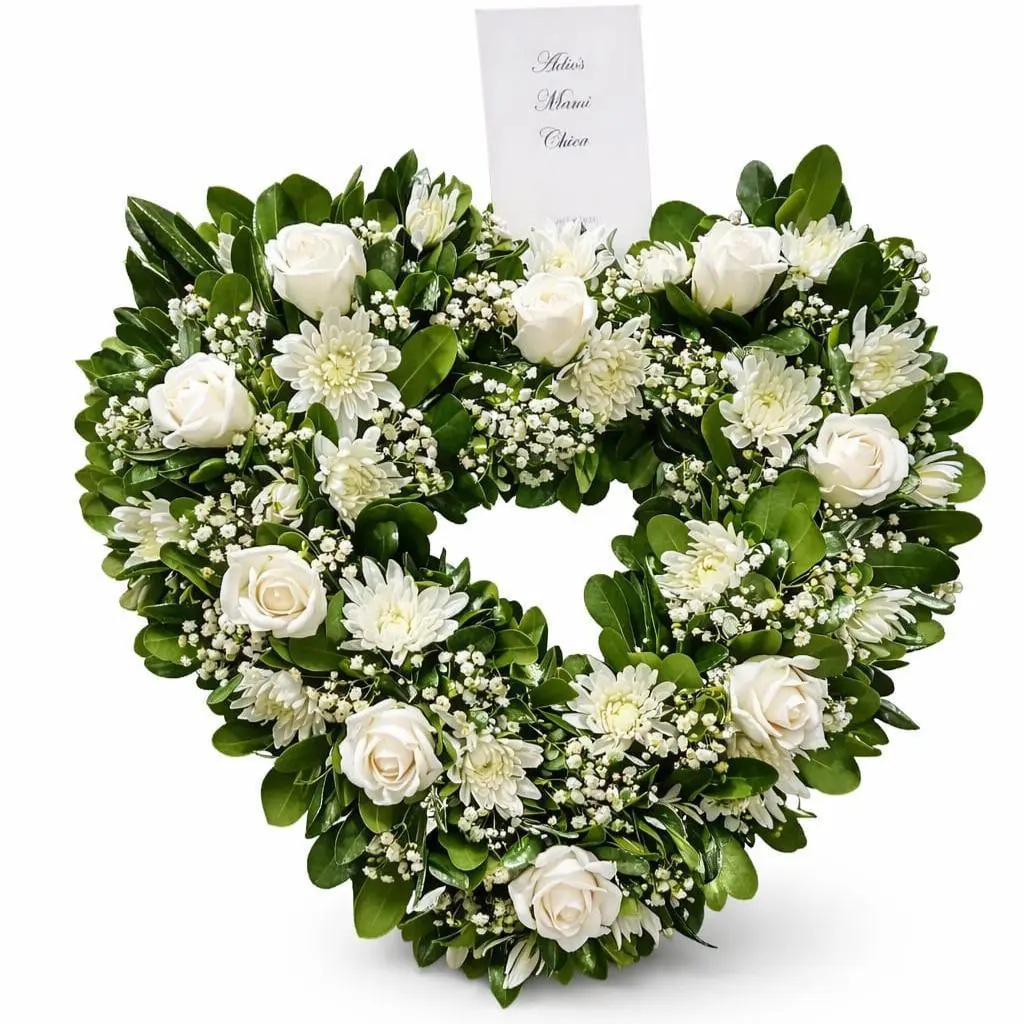 corazón descanso ( rosas eternas de jabón)