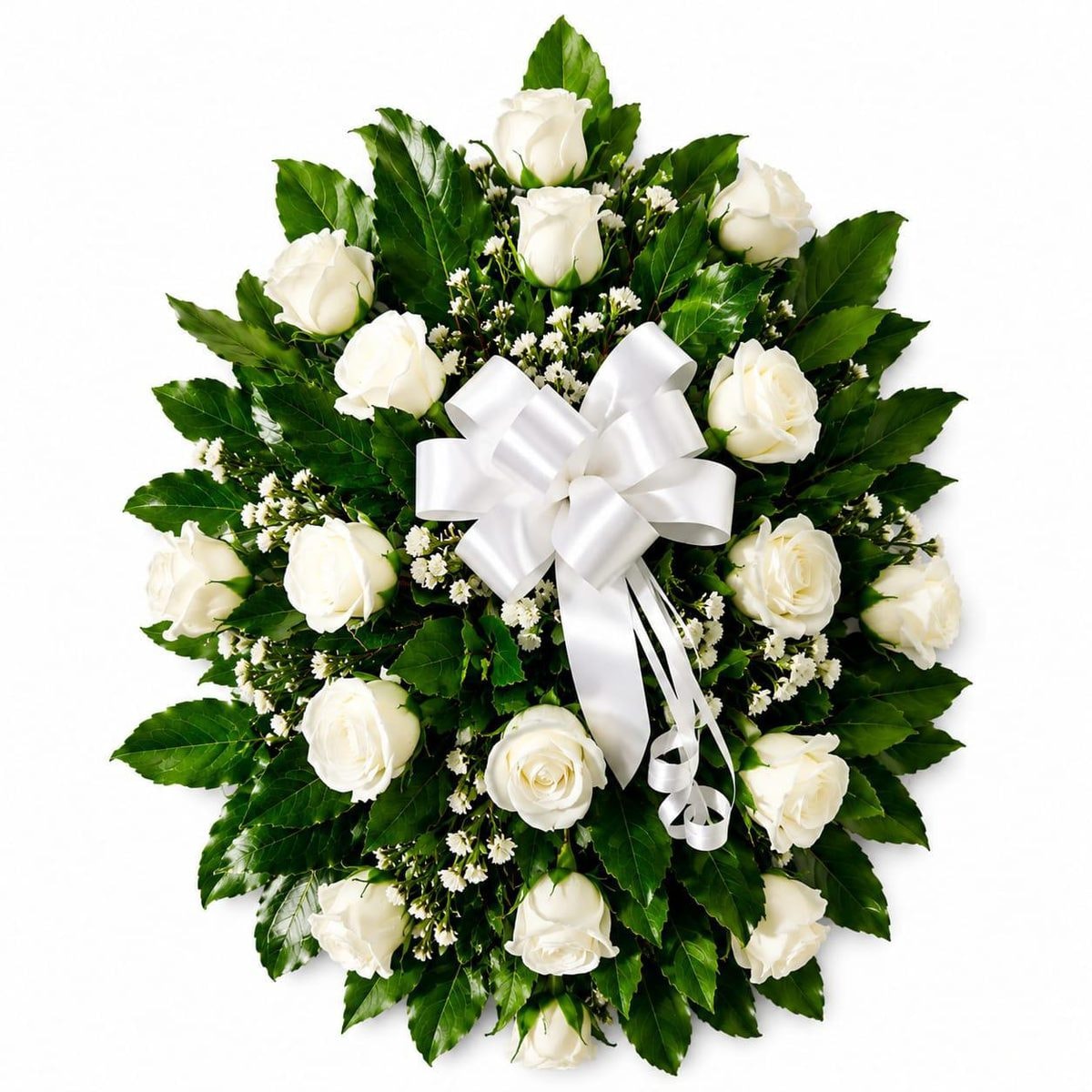 cubre urna de 15 rosas - Imagen 1