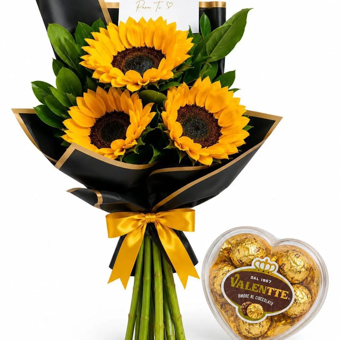 Ramo de girasoles
