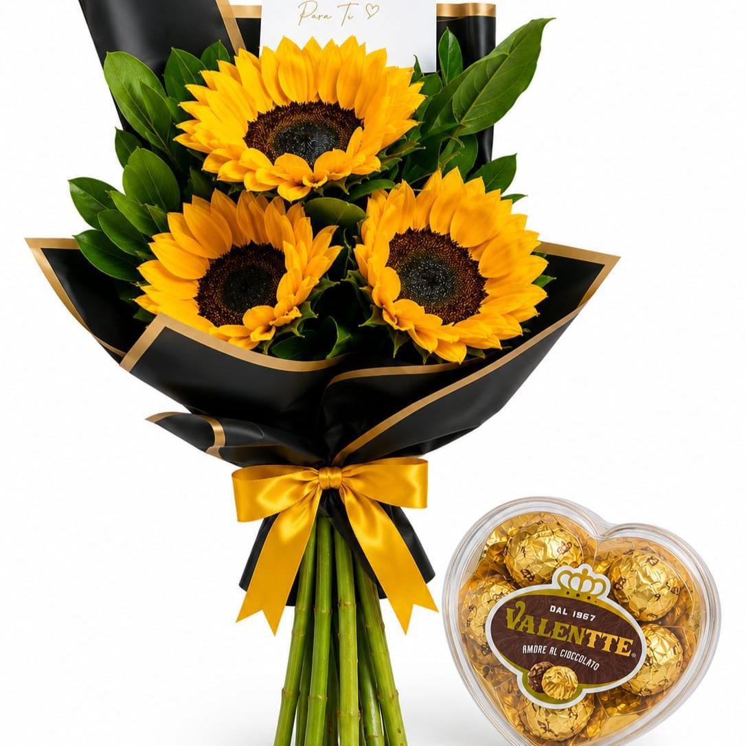 Ramo de girasoles - Imagen 1