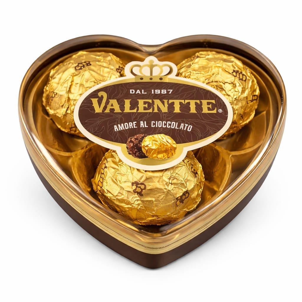 chocolate valentte de 3 unidades - Imagen 1