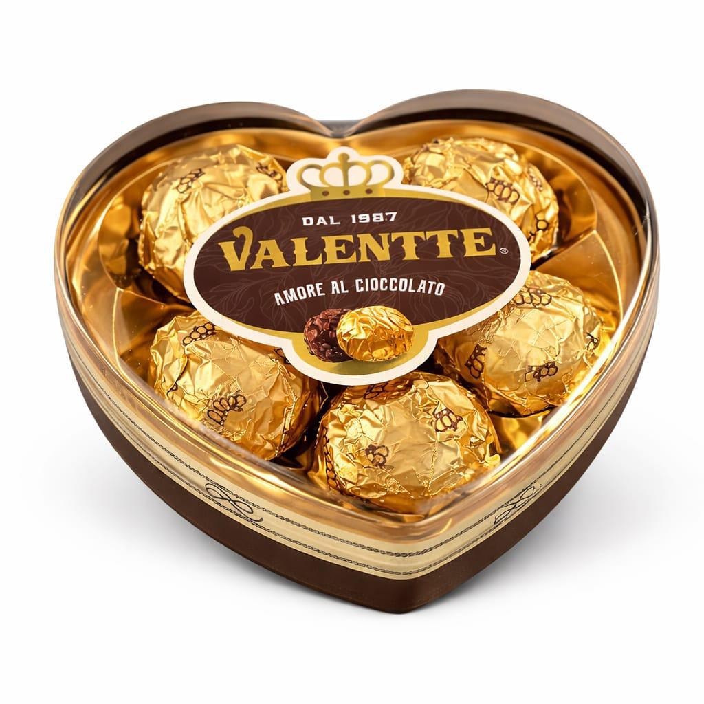 chocolate valentte de 5 unidades - Imagen 1
