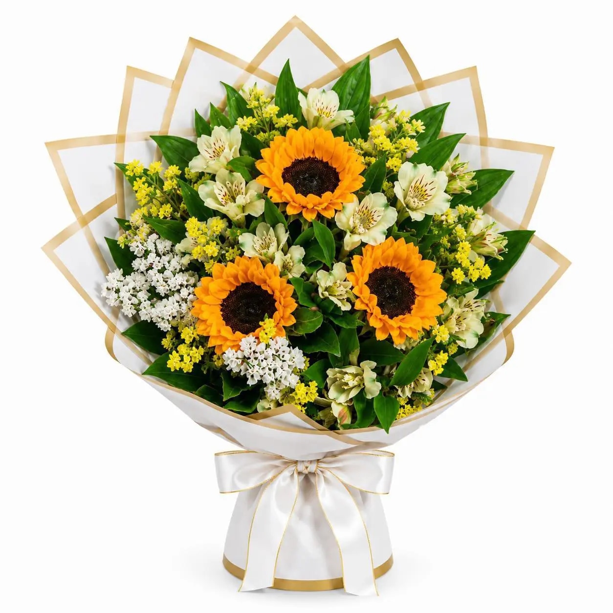 RAMO DE GIRASOLES SOL RADIANTE