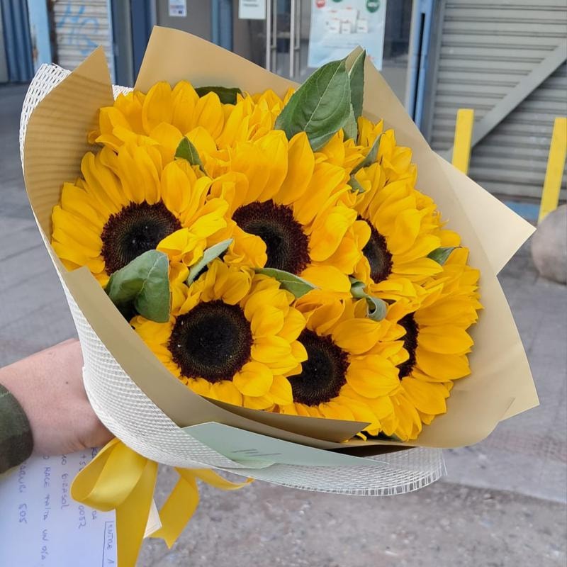Ramo Rayito - Ramo 10 girasoles - Imagen 3
