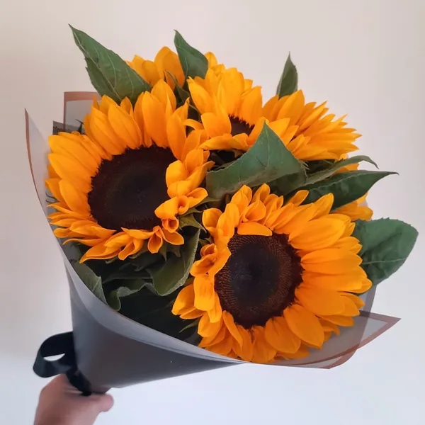 Ramo Rayito S - 5 girasoles