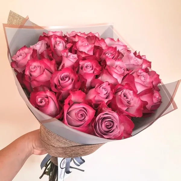Ramo 24 rosas lila