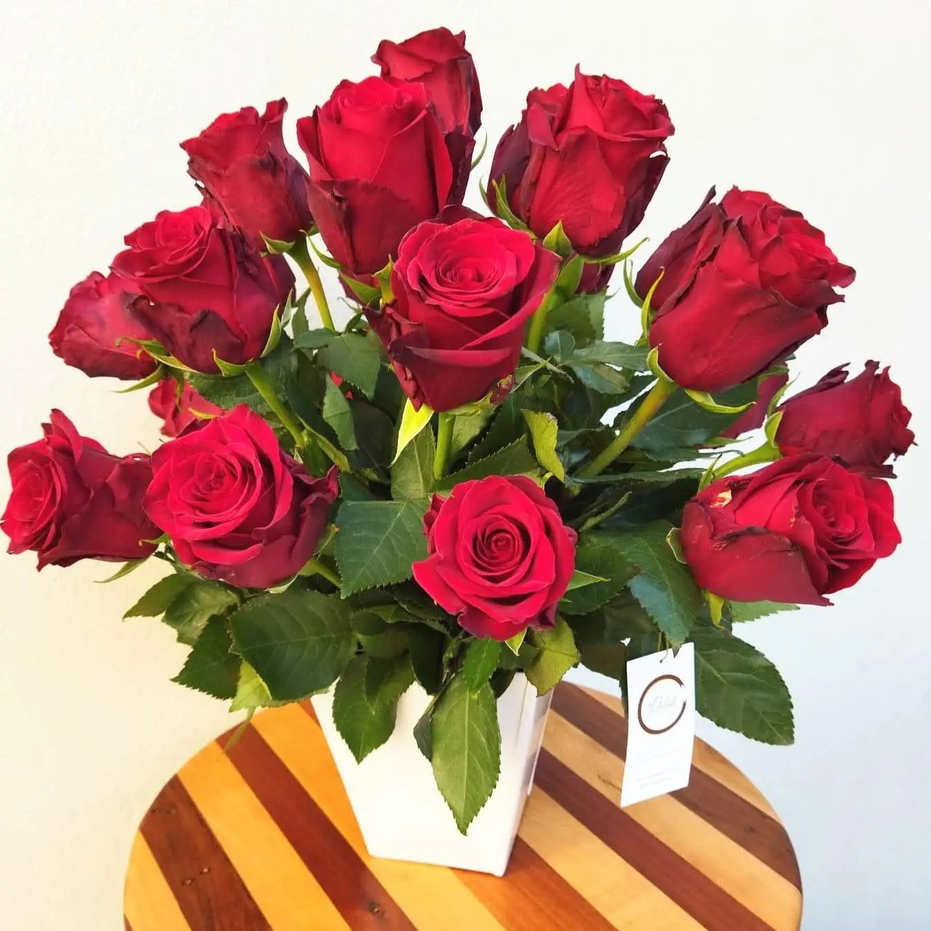 Florero 24 Rosas