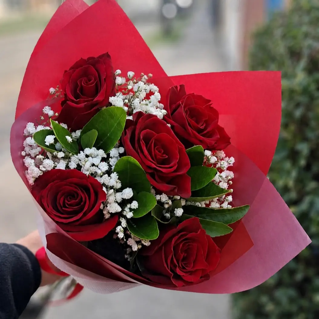 Ramo de 5 Rosas