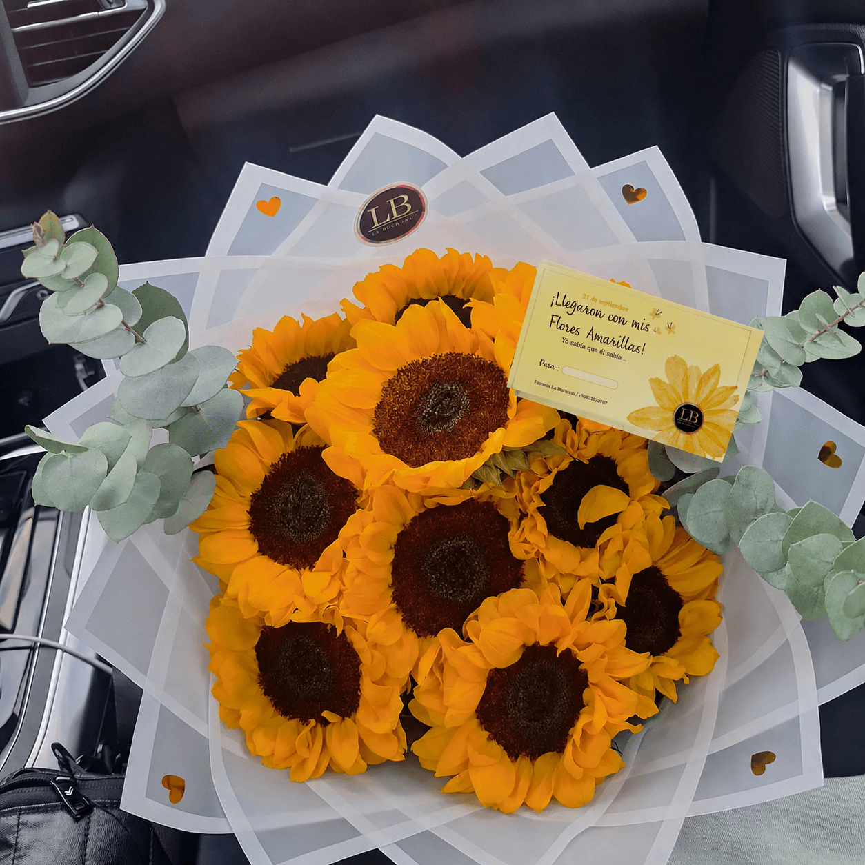 Tú Eres Mi Sol 🌻💛 | Ramo de 10 Girasoles - Imagen 1