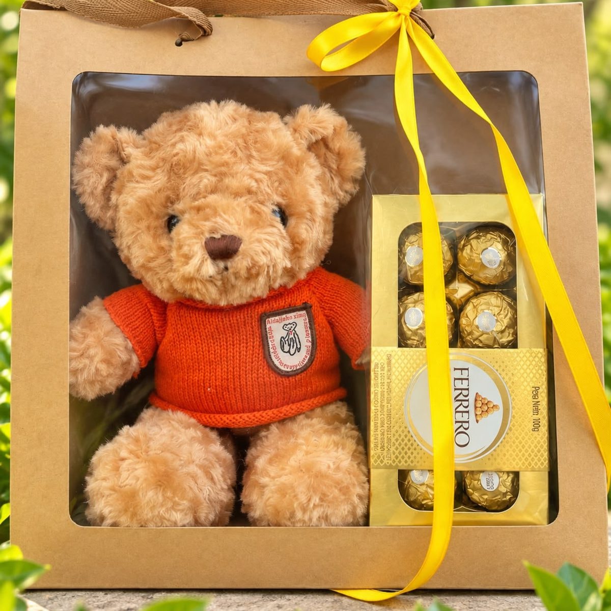 Box Ternurita | Osito + Bombones - Imagen 1