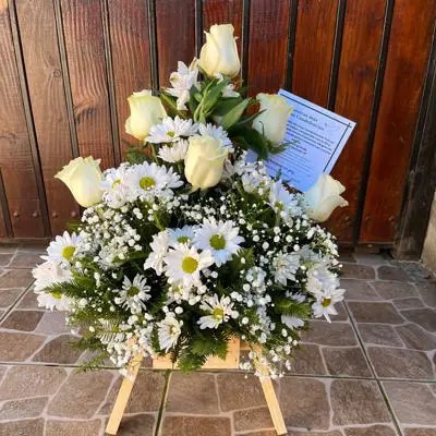 🕊️ Eterno Consuelo — Mini atril de Condolencias