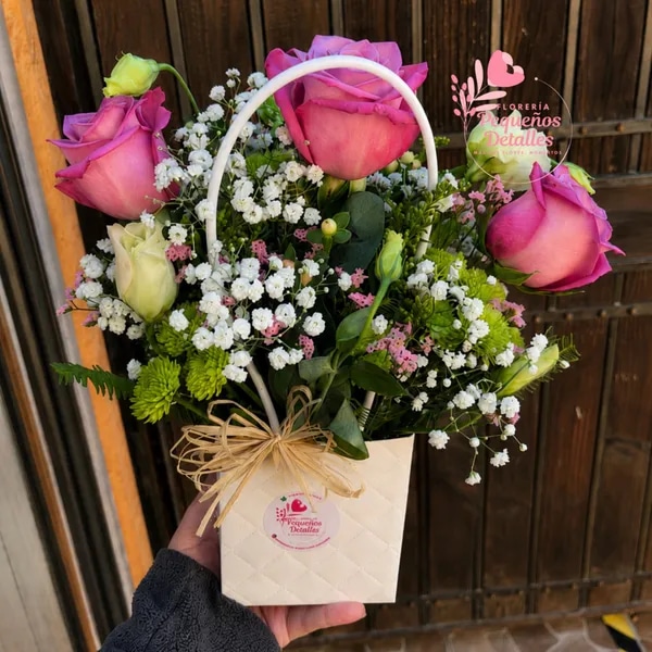 Cartera Floral