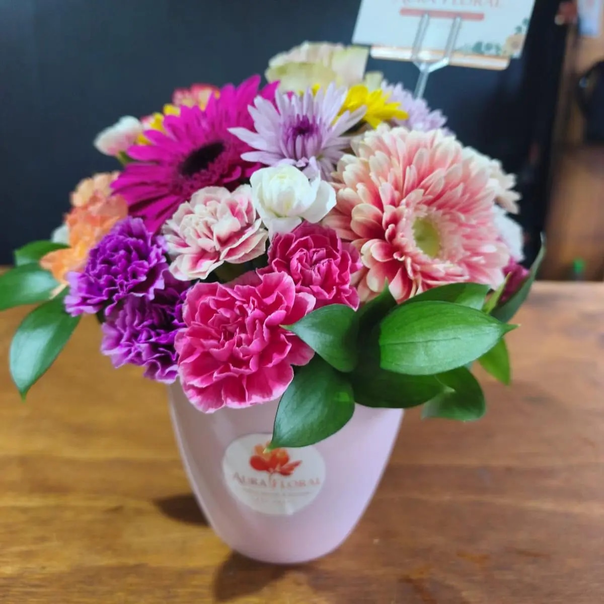 Balde floral primavera