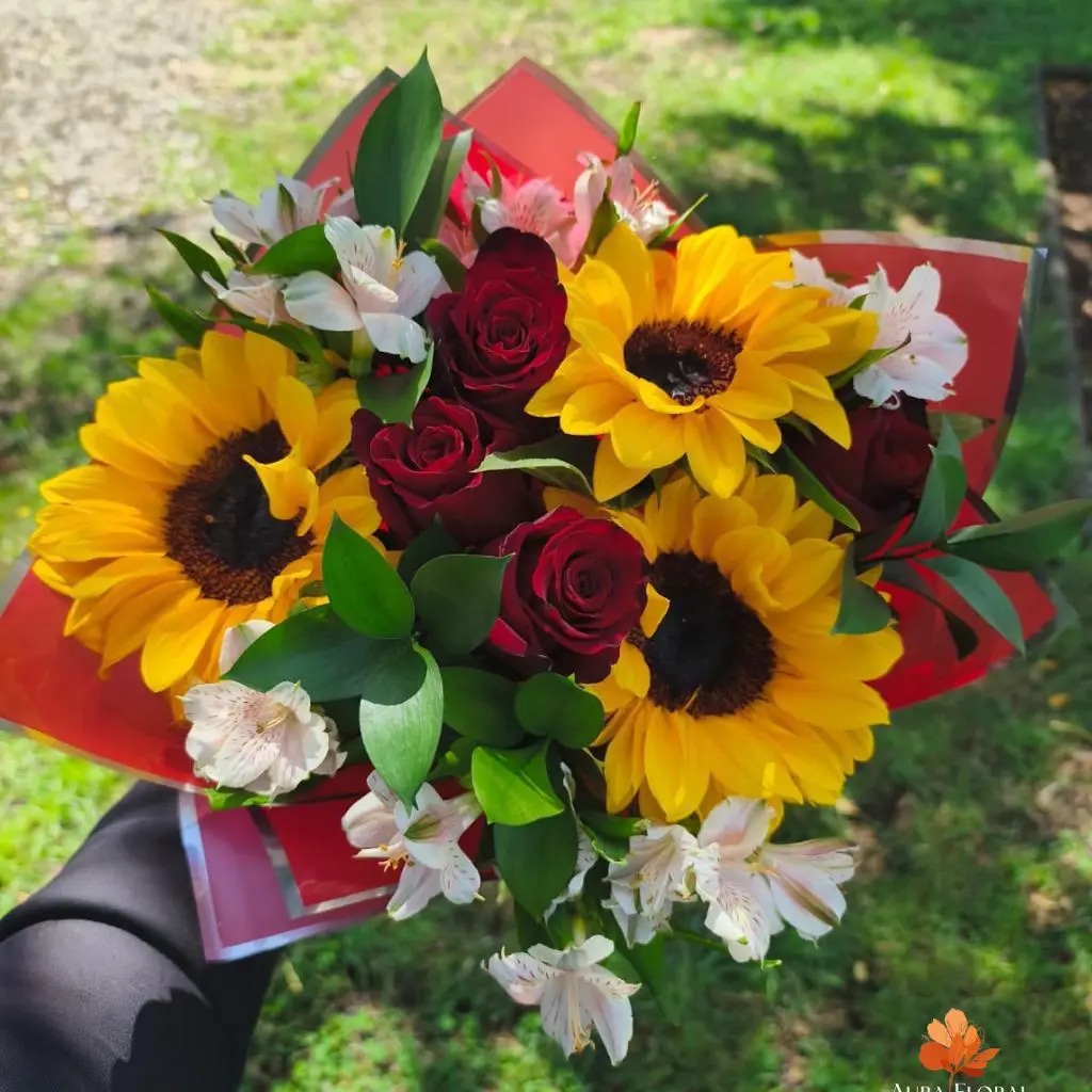 Ramo Girasoles de Amor