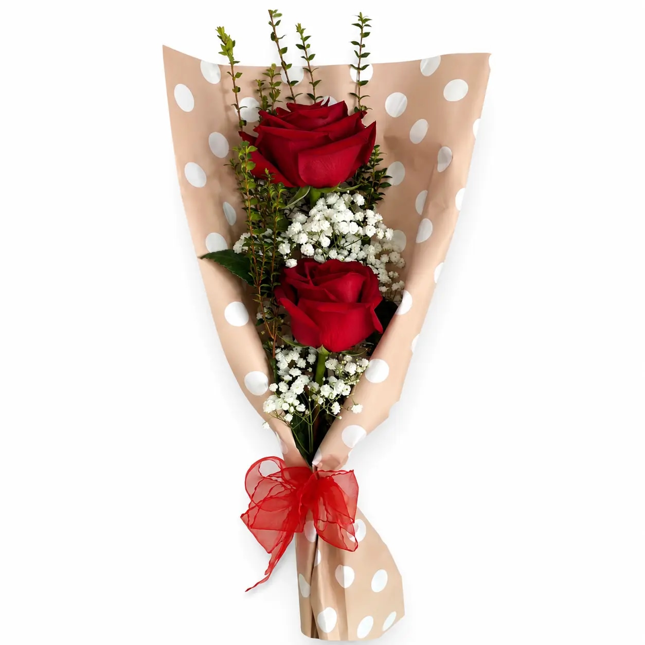 Dos Razones — Ramo de 2 Rosas + agrega las que quieras