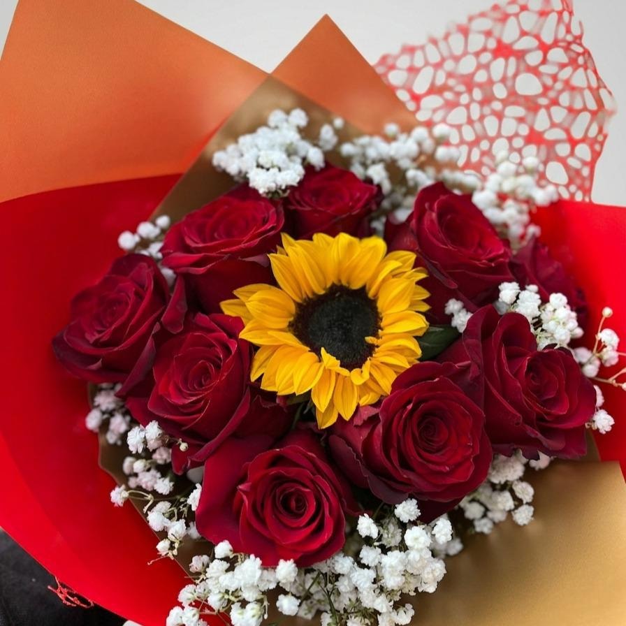 Ramo Girasol de Amor - Imagen 1