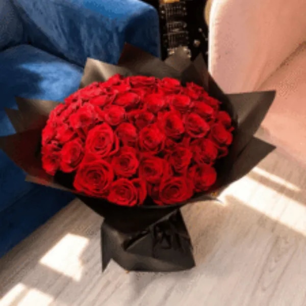 Ramo de 30 rosas Rojas Naturales