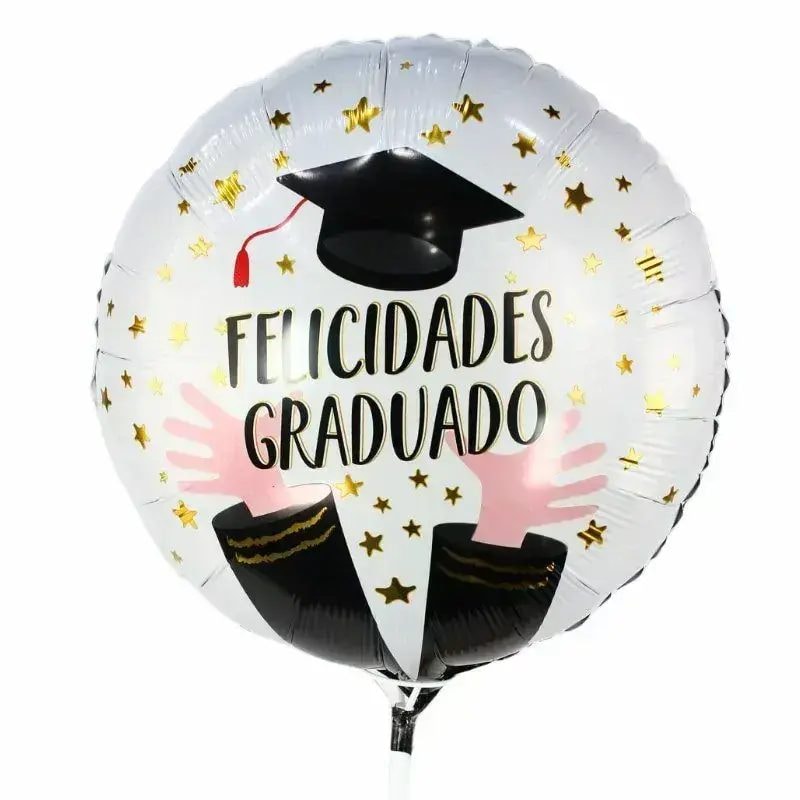 Globo Felicidades Graduado 38cm - Imagen 1