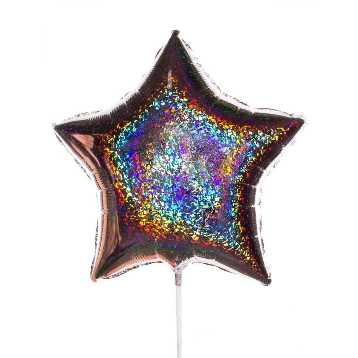 Globo Estrella plateada SHAPE 45cm - Imagen 1