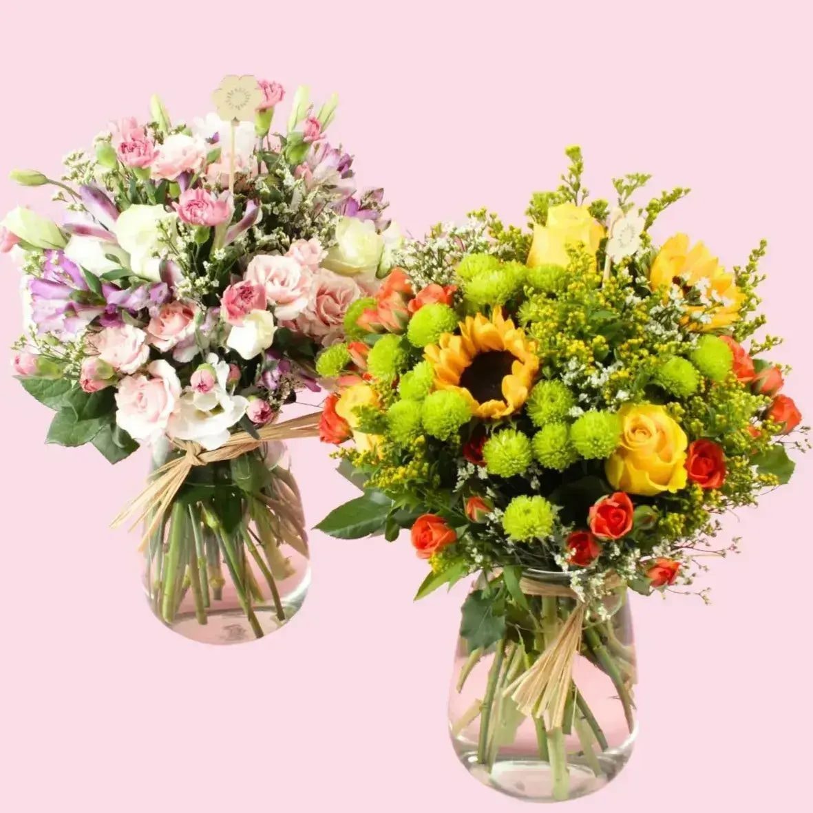 FLORERO Selección florista del día - florero mix de flores de temporada - Imagen 1