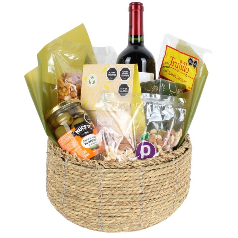 Set de Regalo Canasto de Vino - Imagen 1