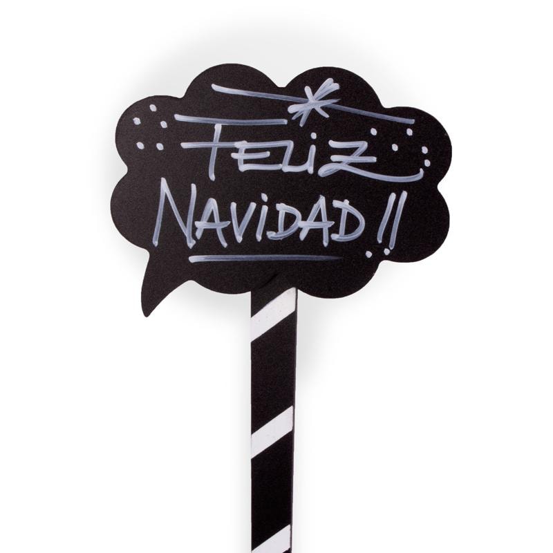 Pizarra con Mensaje "Feliz Navidad" - Imagen 1