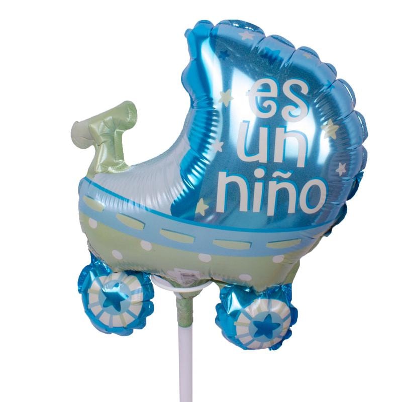 Globo Coche Es un niño 22cm - Imagen 1