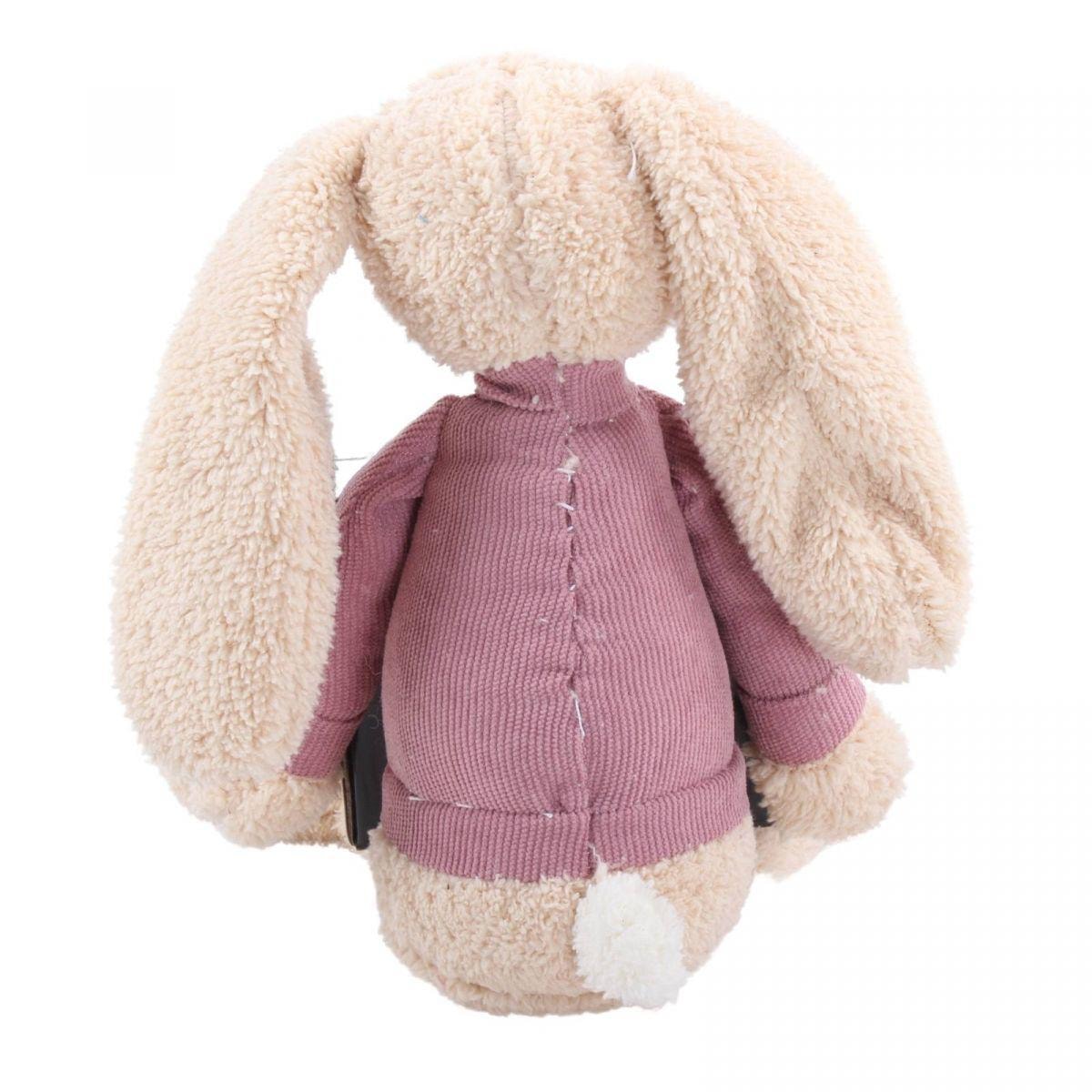 Peluche conejita con chaleco Frany - Imagen 4