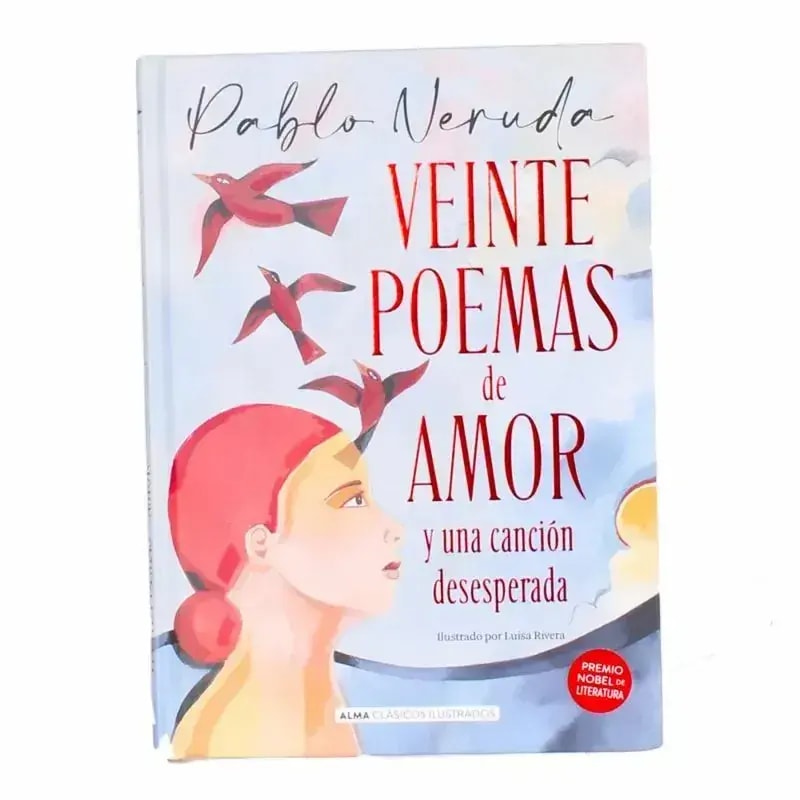 Libro Ilustrado 20 poemas de amor - Imagen 1