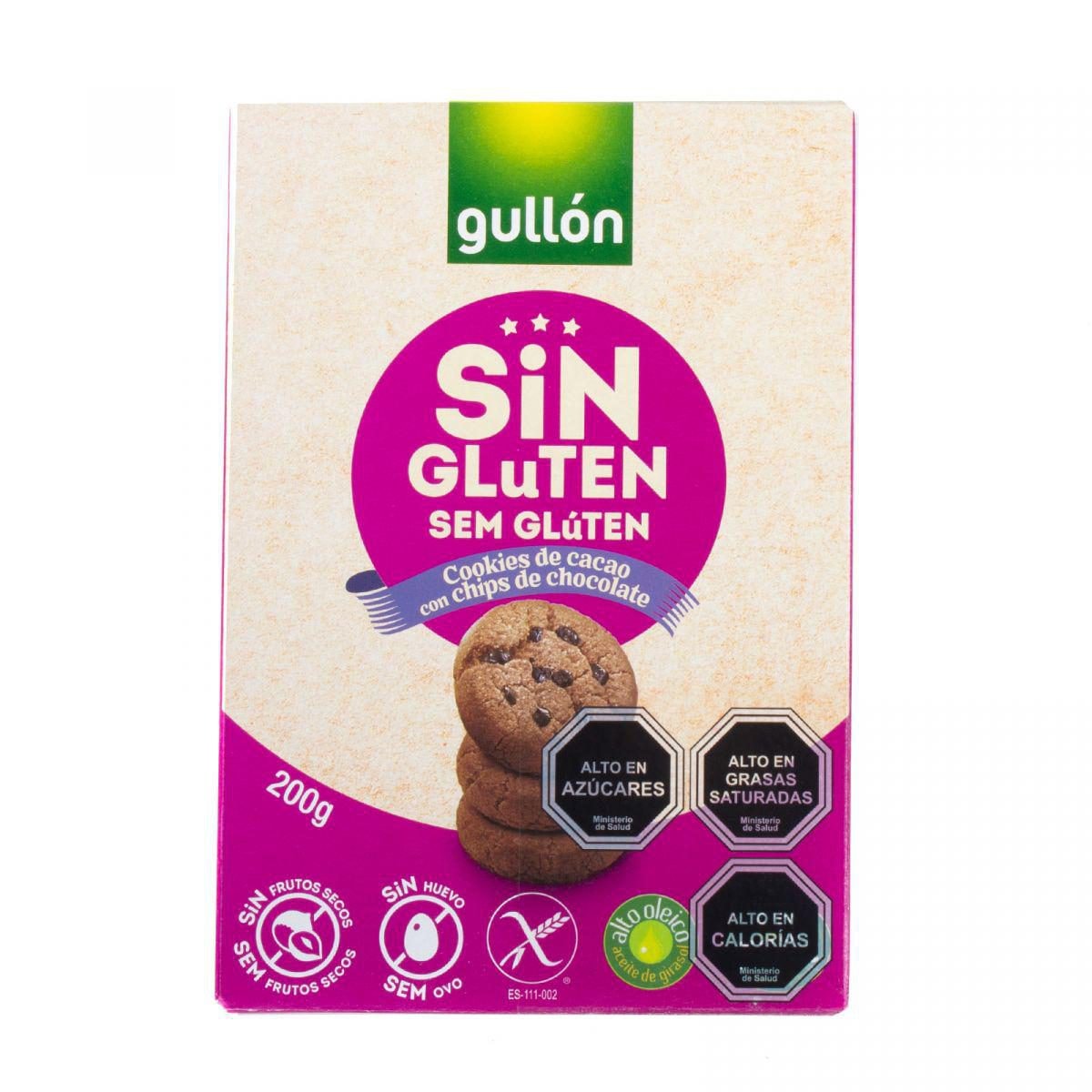 Galletas sin gluten Gullon - Galletas Gullón sin gluten de 200 grs - Imagen 1
