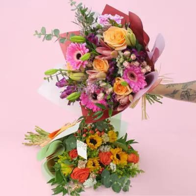 RAMO Selección florista del día - ramo mix de flores de temporada