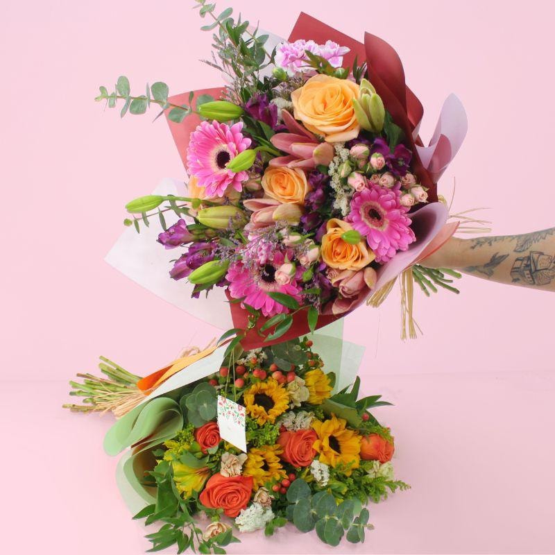 RAMO Selección florista del día - ramo mix de flores de temporada - Imagen 1