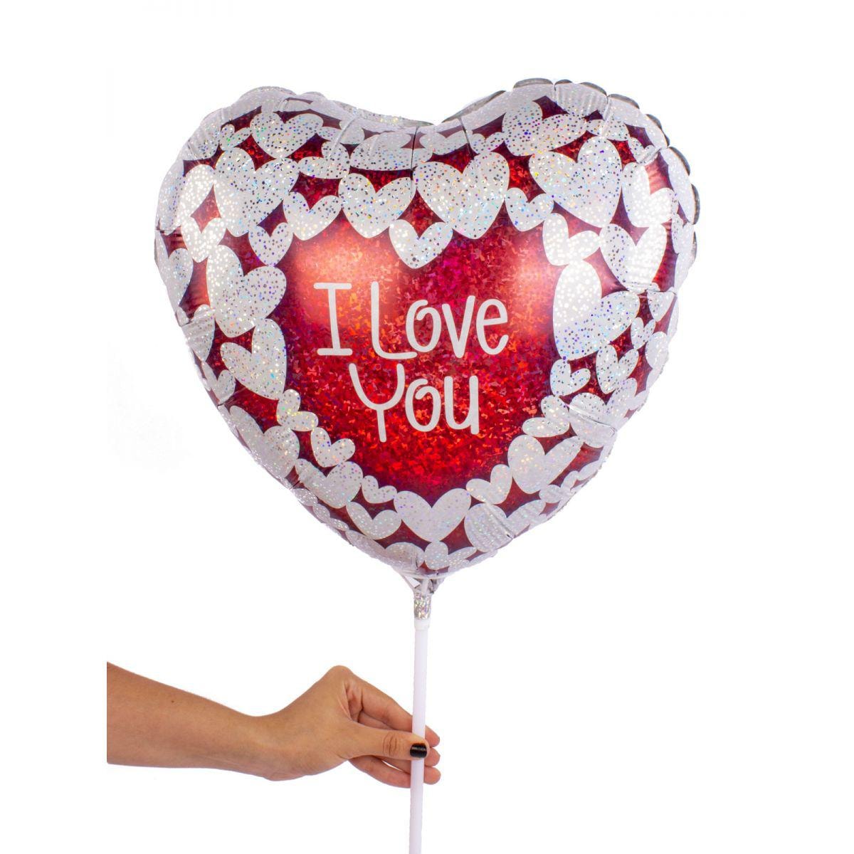 Globo I love You 38 cm - Imagen 2