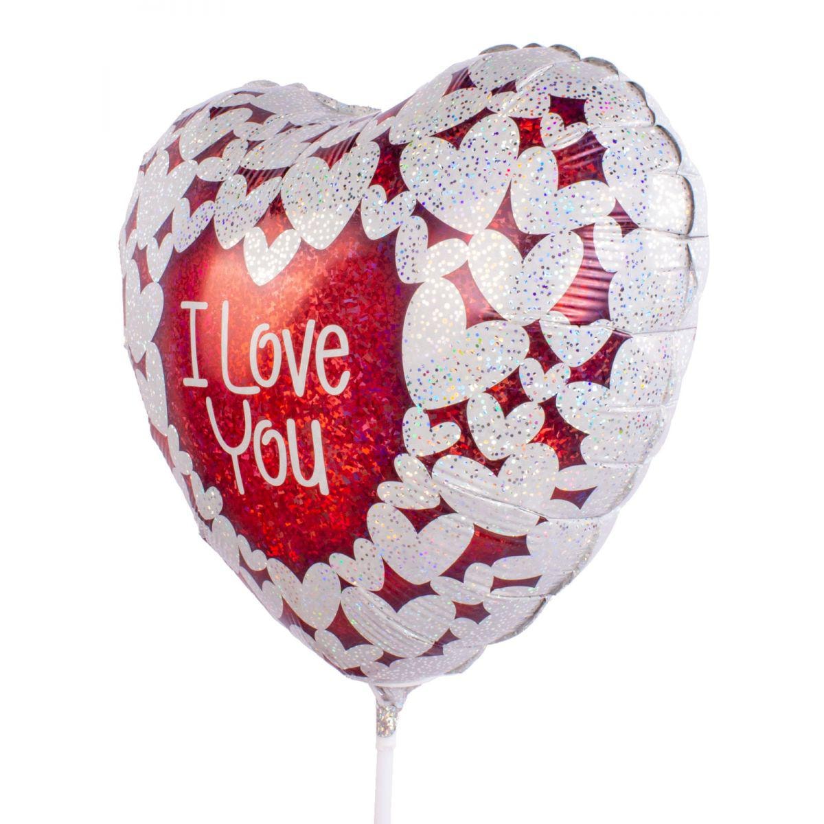 Globo I love You 38 cm - Imagen 3