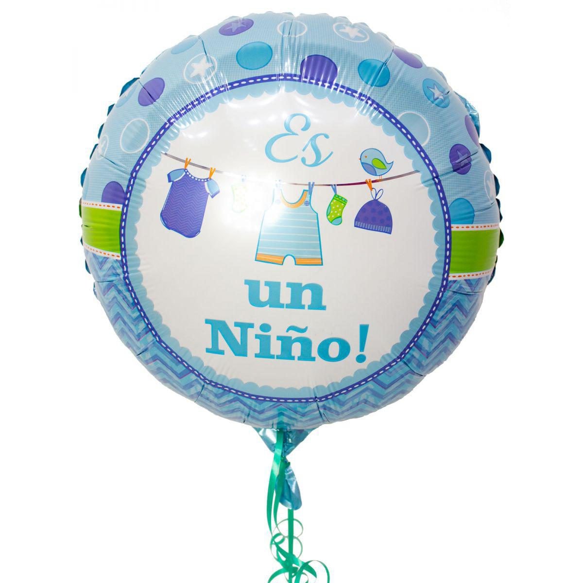 Globo Es un niño 35 cm - Imagen 1