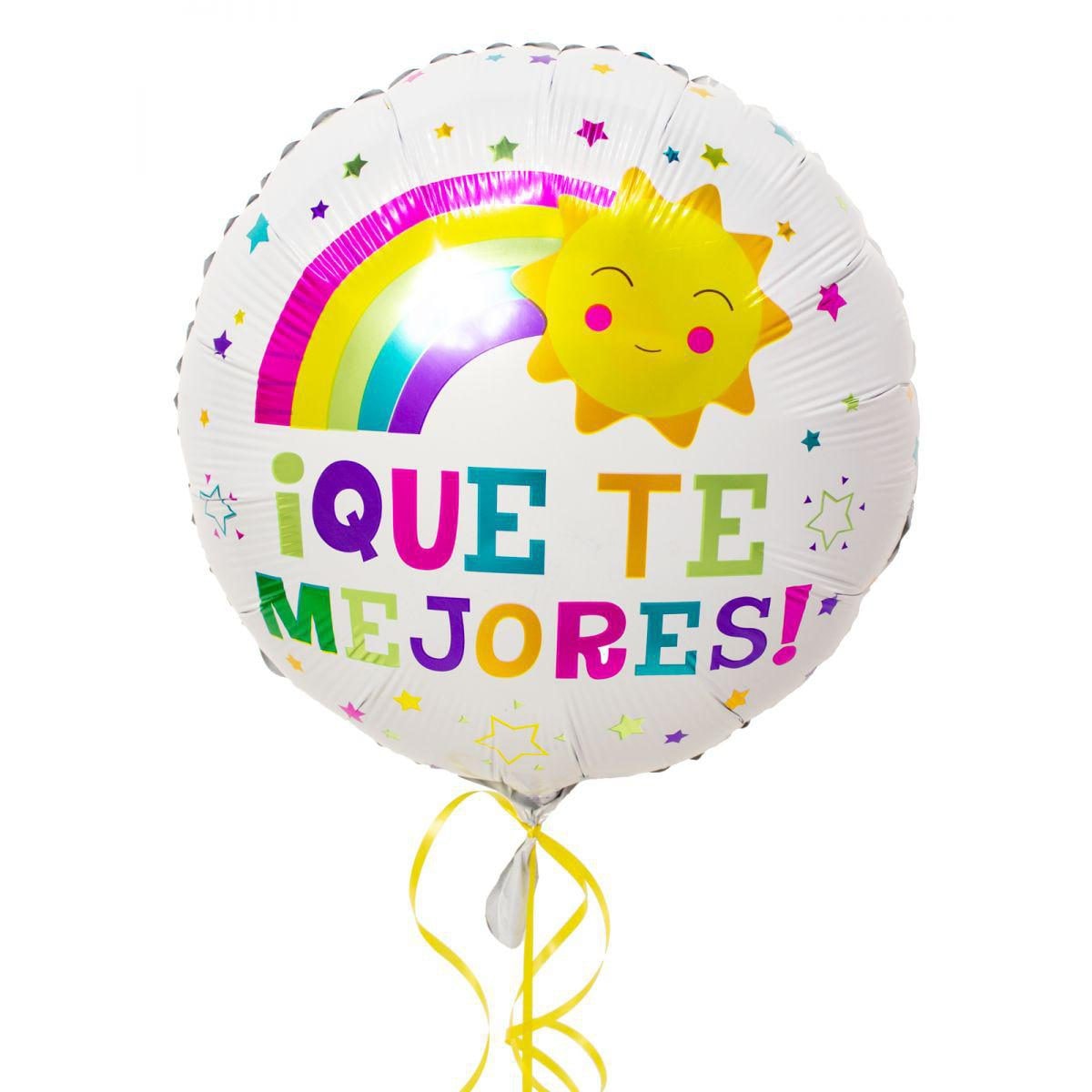 Globo ¡Que te mejores! arcoiris 35 cm - Imagen 1