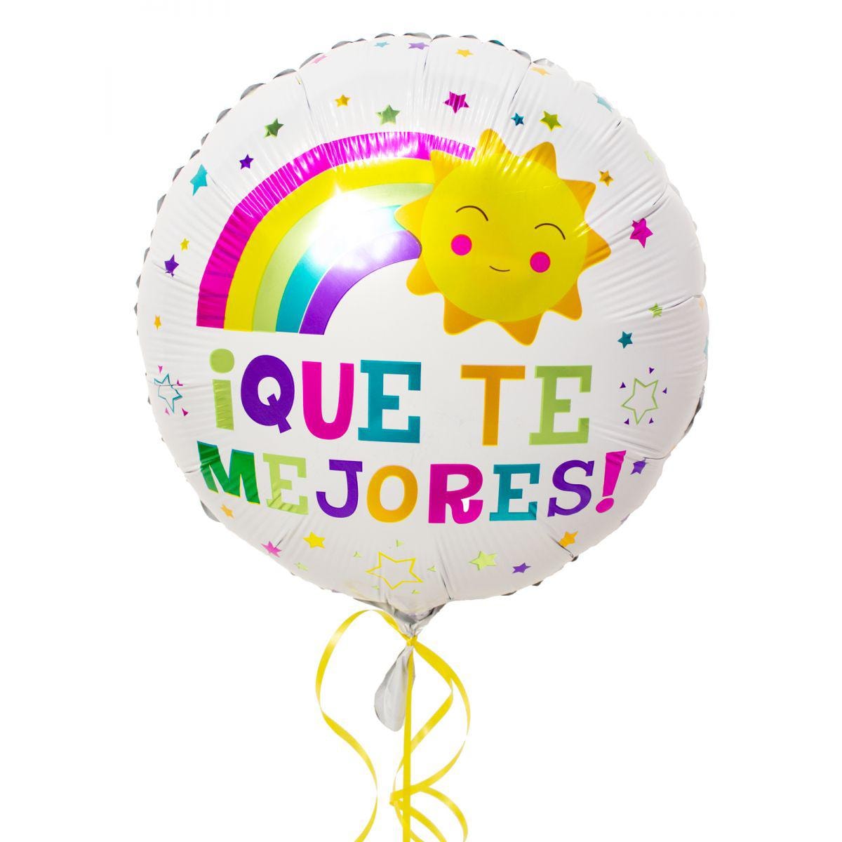 Globo ¡Que te mejores! arcoiris 35 cm - Imagen 1