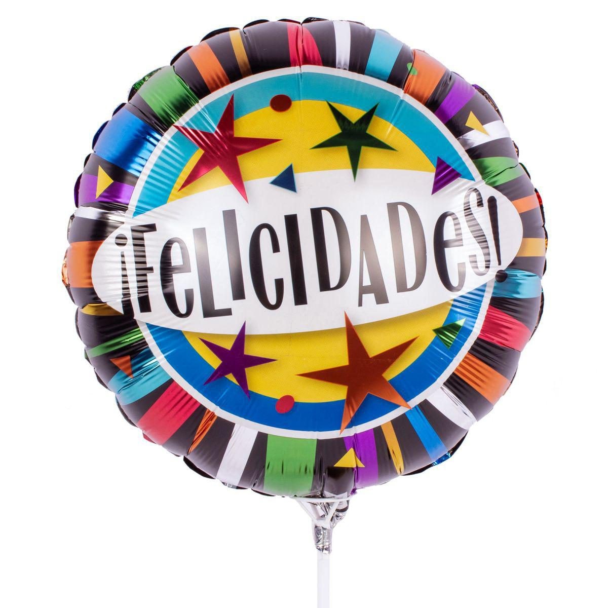 Globo Felicidades 35 cms - Imagen 1