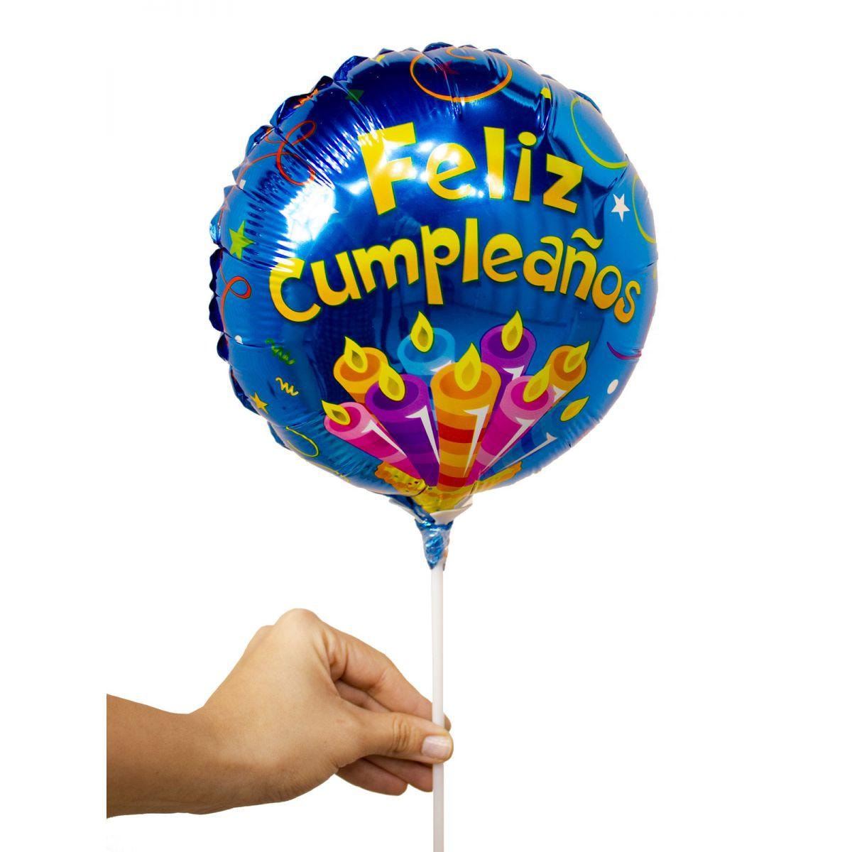Globo Feliz Cumpleaños Velitas - Imagen 2