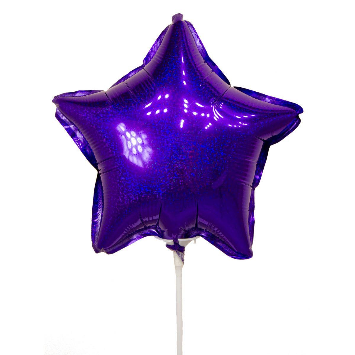 Globo Estrellita morada shape 22cm - Imagen 1