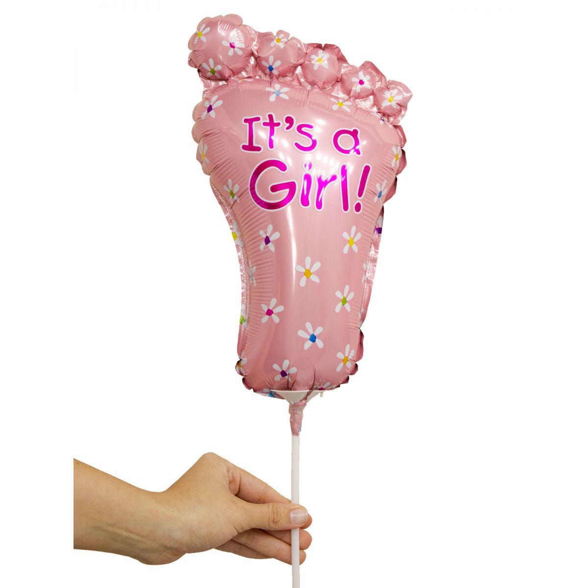 Globo piecito Its a Girl! - Imagen 2