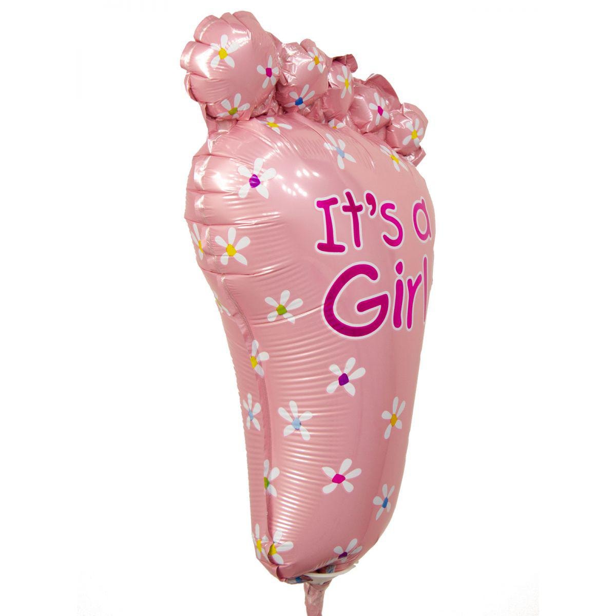 Globo piecito Its a Girl! - Imagen 3