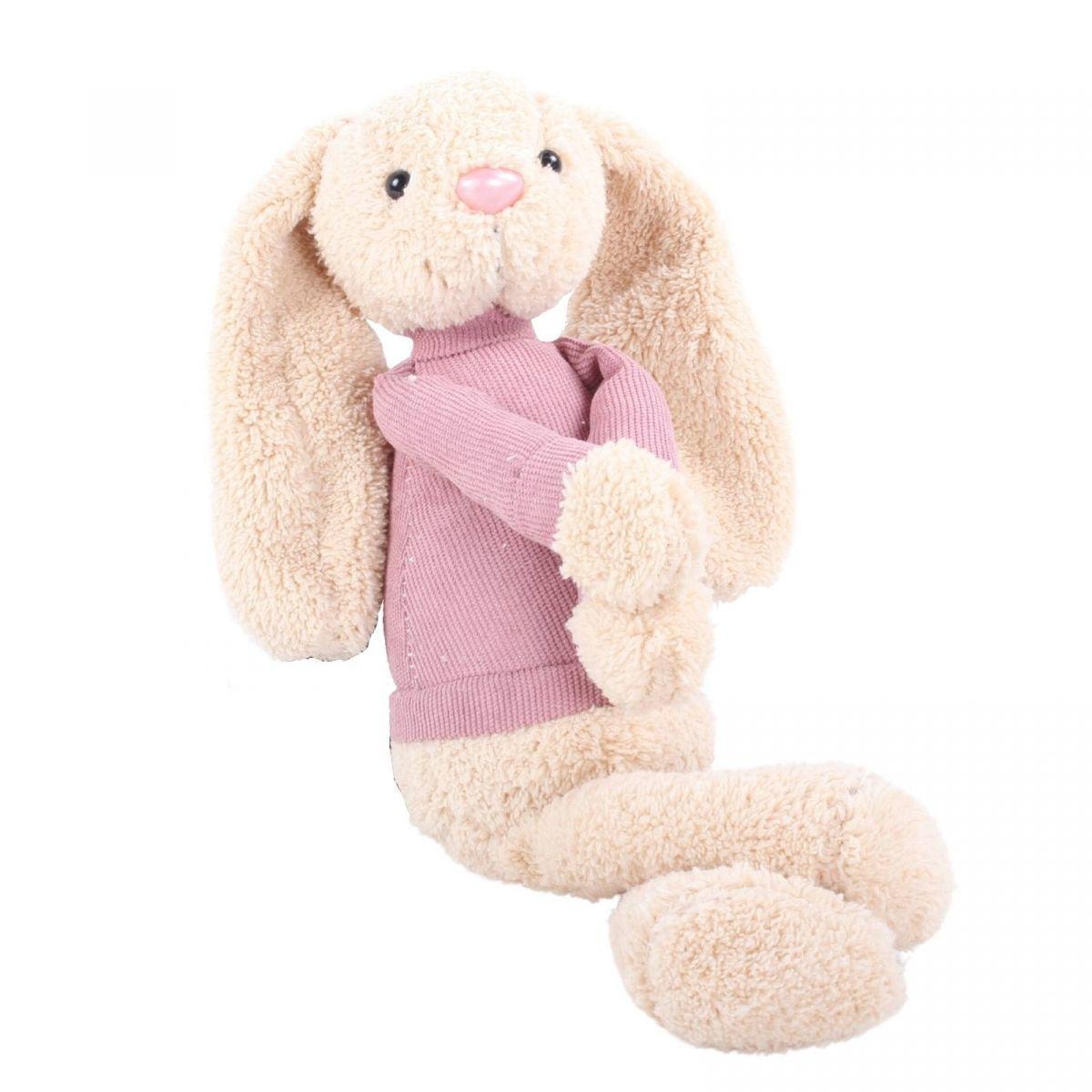 Peluche conejita con chaleco Frany - Imagen 2