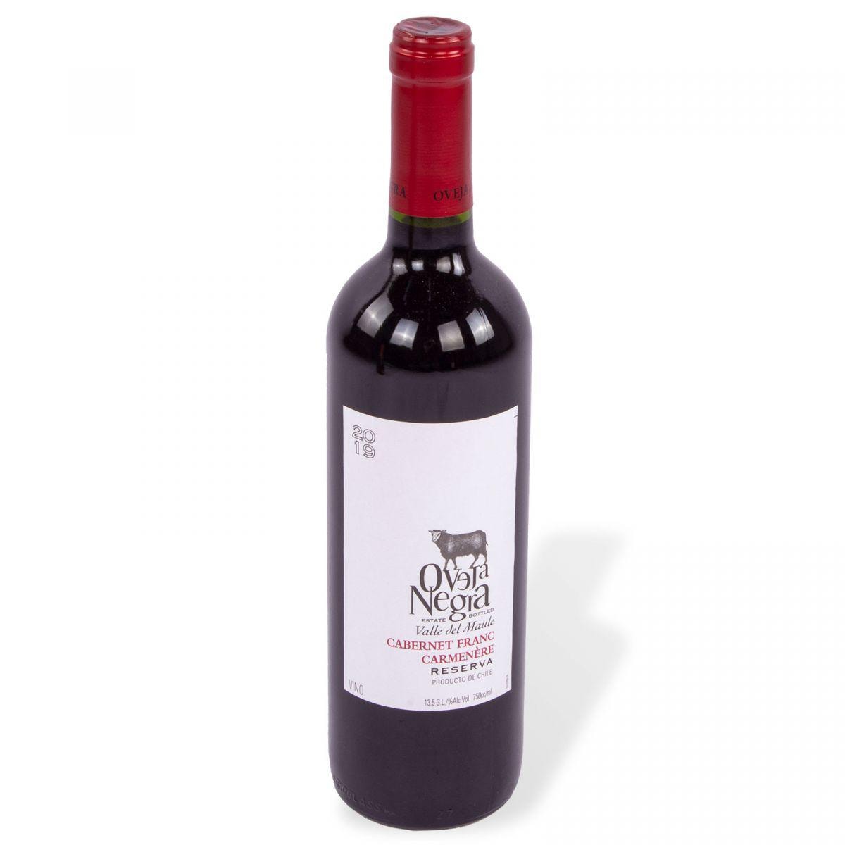 Vino Oveja Negra - Cabernet Franc Carmenère Reserva 2019 - Imagen 1