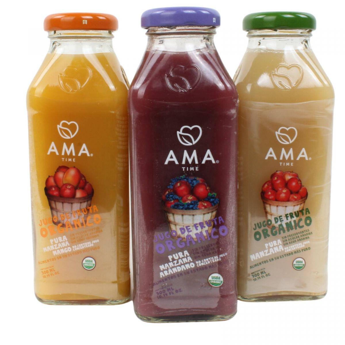 Set de 3 Jugos Ama - Trio de Jugos Organicos Ama de 300 ml - Imagen 1