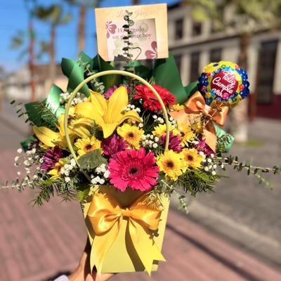 Cartera Floral
