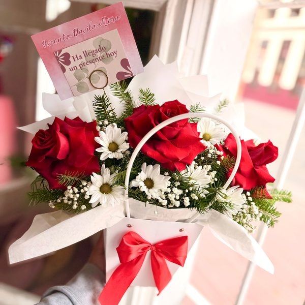 Cartera Floral