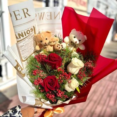 Pareja Floral